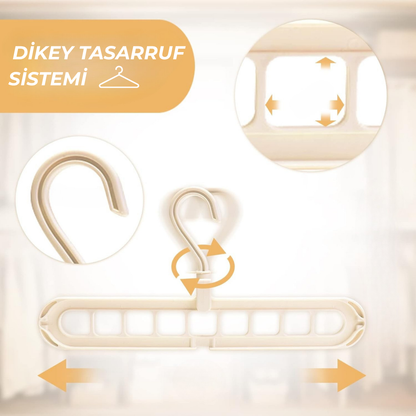 9 Bölmeli Sihirli  Askı